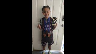 Best 9 year old basketball player in the country does it again !!!! 2 championships and MVP !!!