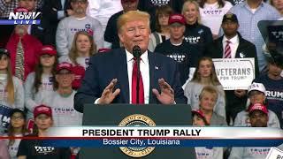 TRUMP TALKS IMPEACHMENT: President starts rally talking about Dems & Bidens