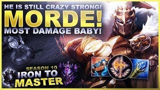 MORDE IS STILL CRAZY STRONG! - Iron to Master S10 | League of Legends