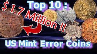 Top 10 US Mint Error Coins Worth Money to Look For