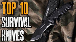 TOP 10 BEST SURVIVAL KNIVES 2019 - YOU MUST HAVE