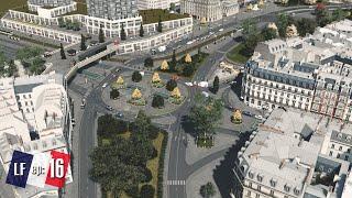 Cities Skylines: Little France - Traffic Transit changes and new Commercial Area #16