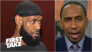 First Take reacts to LeBron walking off the court before the end of Lakers vs. Heat Game 3