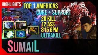 SumaiL - Bloodseeker | TOP 1 AMERICAS CORE + SUPPORT | HIGHLIGHTS Dota 2 Pro MMR Gameplay