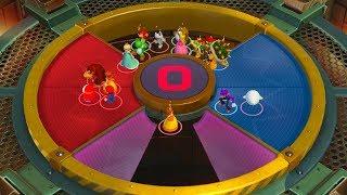 Super Mario Party Minigame Battle - Boo vs Mario vs Bowser vs Peach (Master CPU)