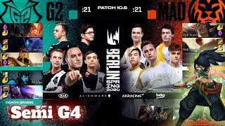 G2 Esports vs Mad Lions - Game 4 | Semi Final PlayOffs S10 LEC Spring 2020 | G2 vs MAD G4