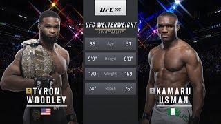 UFC 245 Free Fight: Kamaru Usman vs Tyron Woodley