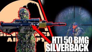 Airsoft HTI 50 BMG Silverback / Sniper Français gameplay