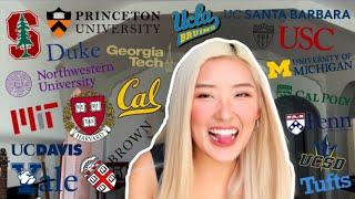 College Decision Reactions 2020!! | (19 schools: Ivies, UCs, + more)