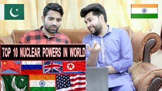 Pakistani reacts to 10 सबसे शक्तिशाली परमाणु देश | Top 10 NUCLEAR POWER Countries in the World ☢