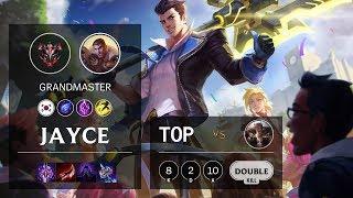 Jayce Top vs Sett - KR Grandmaster Patch 10.7