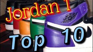 Top 10 Jordan 1 colorways of all time