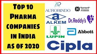 Top 10 Pharmaceutical companies in India 2020 | Top 10 pharma company