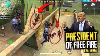 President Of Free Fire Challenge - Garena Free Fire- Total Gaming