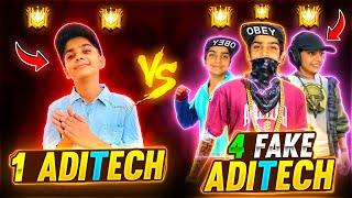 Real Aditech Vs 4 Fake Aditech 