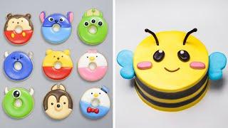 10 Adorable Donut Decorating Ideas | Amazing Chocolate Cake Decorating Tutorials For Party