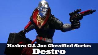 G.I. Joe Destro Hasbro Classified Series Action Figure Review