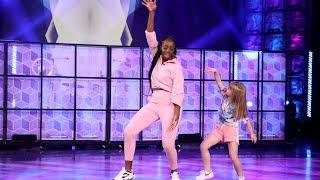 Viral Kid Dancer and Her Teacher Show Off Their Moves