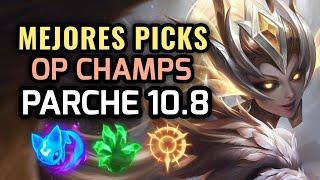 MEJORES PICKS Y CAMPEONES OP - PARCHE 10.8 League of Legends 2020 - OP Champs LOL Temporada 10