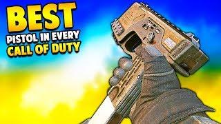 The BEST PISTOL in Every Call of Duty