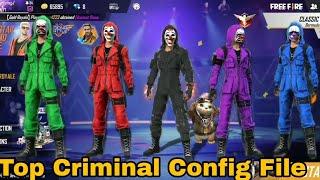 Free Fire Top Criminal Config File Tamil || no match making problem Tamil ✓ VIP glitch File