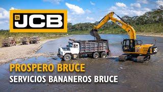 JCB JS Excavators at Banana Plantation in Costa Rica