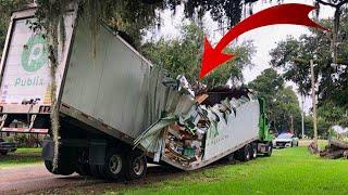 Top 10 Extreme Dangerous Idiots Truck Driving Skills & Fails Compilation 2021