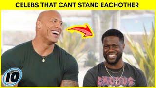 Top 10 Celebrities That Can't Stand Each Other - Part 2