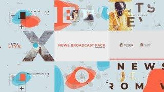 News Broadcast Pack ★ After Effects Template ★ AE Templates