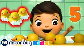 TOP 5 BEST 123 Learning Videos! Little Baby Bums Best - ABC 123 Moonbug Kids | Fun Cartoons | Rhymes