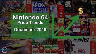 Top 10 N64 Price Increases - December 2019