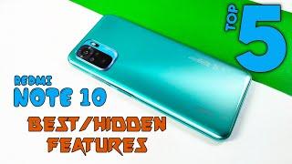 Xiaomi Redmi Note 10 Top 5 Best/Hidden Features | Redmi Note 10 Tips & Tricks