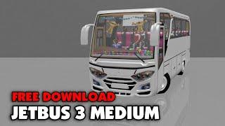 JETBUS 3 MEDIUM ||BUSSID MOD|| FREE DOWNLOAD