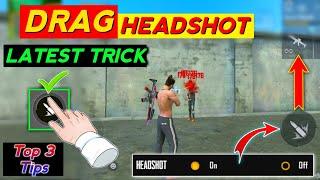 New Secret Drag Headshot Trick 2020 || 100% Working - Success Gamer