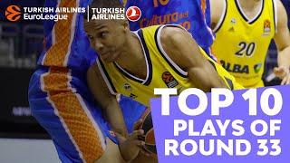 Turkish Airlines EuroLeague Regular Season Round 33 Top 10 Plays