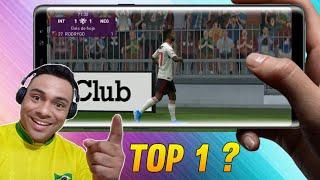 TOP 1 GLOBAL ??? PES 2020 MOBILE  MODO ON-LINE O QUE MUDOU ? RESPEITA O TOP 1 GLOBAL DO PES MOBILE