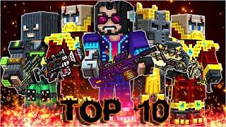 Pixel Gun 3D - Top 10 Most Popular Snipers by subscribers (Month 3)