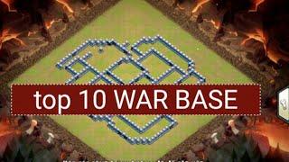 TOP 10 WAR BASE ANTI 3 STAR  .TUNG HT.