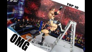 TOP 10 WWE OMG MOVES!