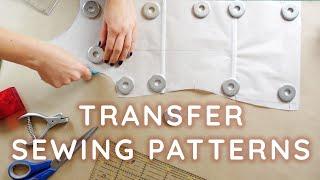 Transfer Sewing Patterns to Sturdy Paper: The Quick & Easy Method