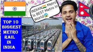 Top 10 Biggest Metro Rail In India