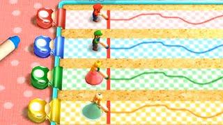 Mario Party The Top 100 MiniGames - Luigi Vs Mario Vs Rosalina Vs Peach (Master Cpu)