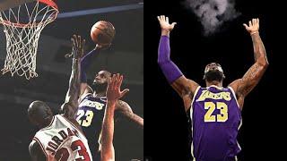 LeBron James Top 10 Dunks Of All Time "RIP" Moment