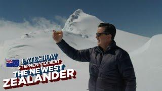 Stephen Colbert Treks To Remote Parts Of New Zealand To Test His Mettle As The Newest Zealander