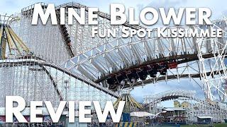 [Review] Holzachterbahn mit Inversion! | Mine Blower | Fun Spot Kissimmee | Gravity Group