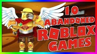 Top 10 Abandoned Roblox Games