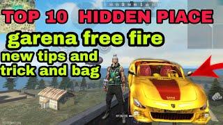 Free fire top 10 Hidden place 2020|| free fire top 5 top hidden place best hidden