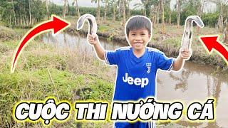 Vlog - Shima Thi Nướng Cá Với Bé Lâm Giải Thưởng 500k Siêu Hài Hước !