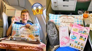 My INSANE Hello Kitty-Themed Flight with EVA AIR!