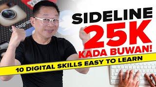 10 Digital Skills pang Extra Income (Kikita ka ng 25k-100k per Month)